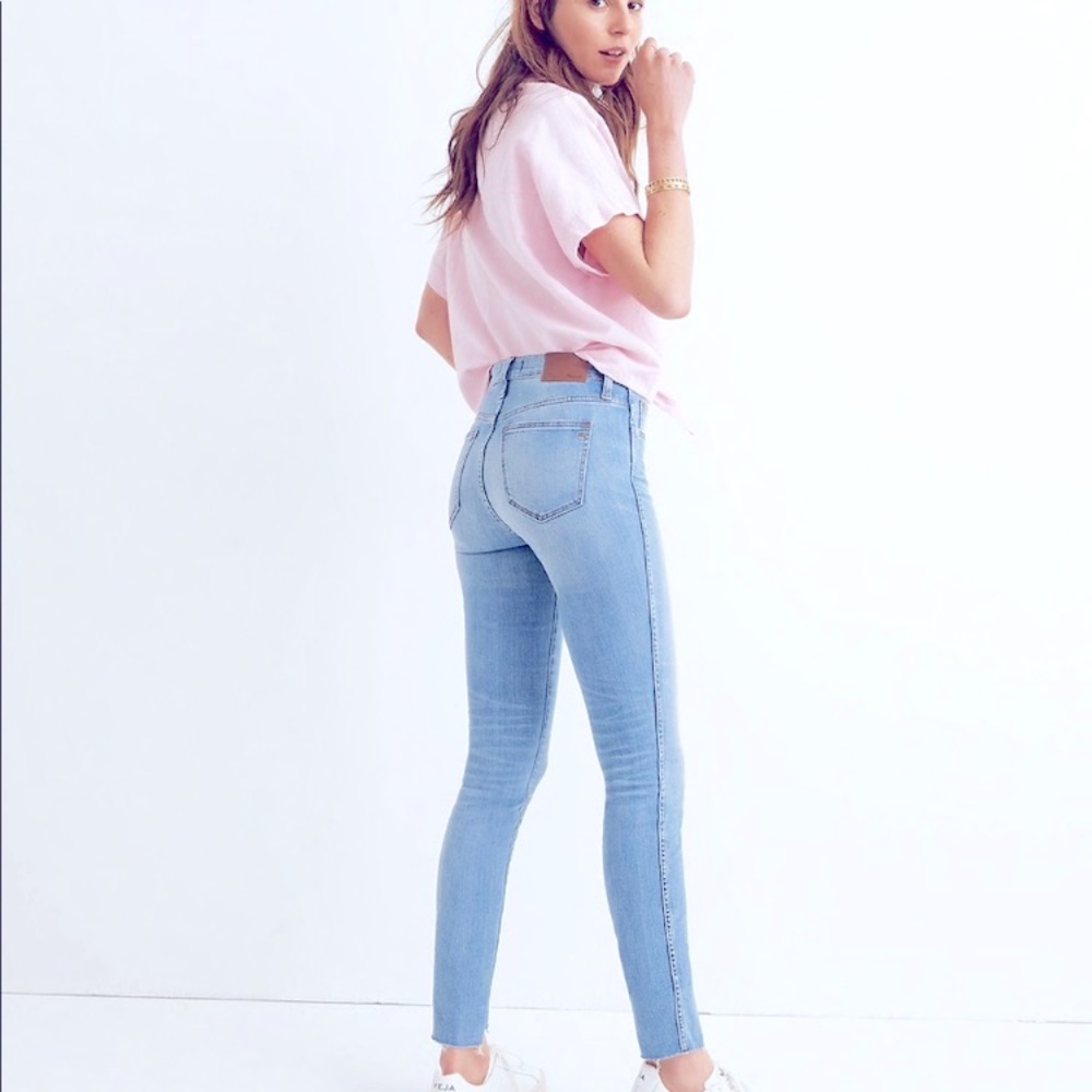 Madewell 9” Inch Seamed Step-ahem Edition